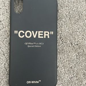 Off white iPhone X case